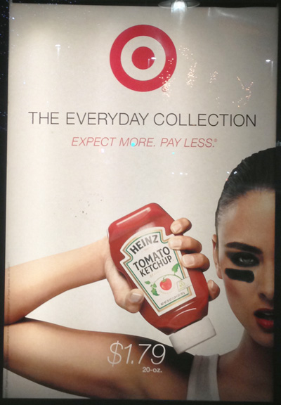 Target Ketchup Ad
