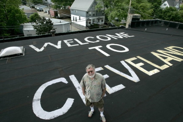 Welcome to Cleveland on a Milwaukee Roof