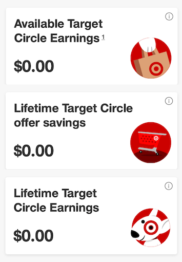 $0.00 in Target Circle usage