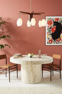 15 Most Stylish Dining Tables of 2020 8 DrumDiningTable