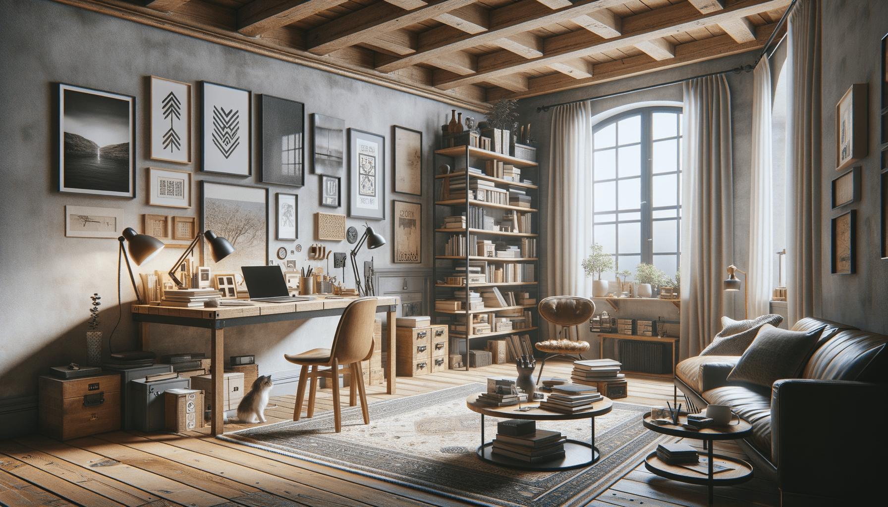 how to create cozy home office enhanced focus productivity