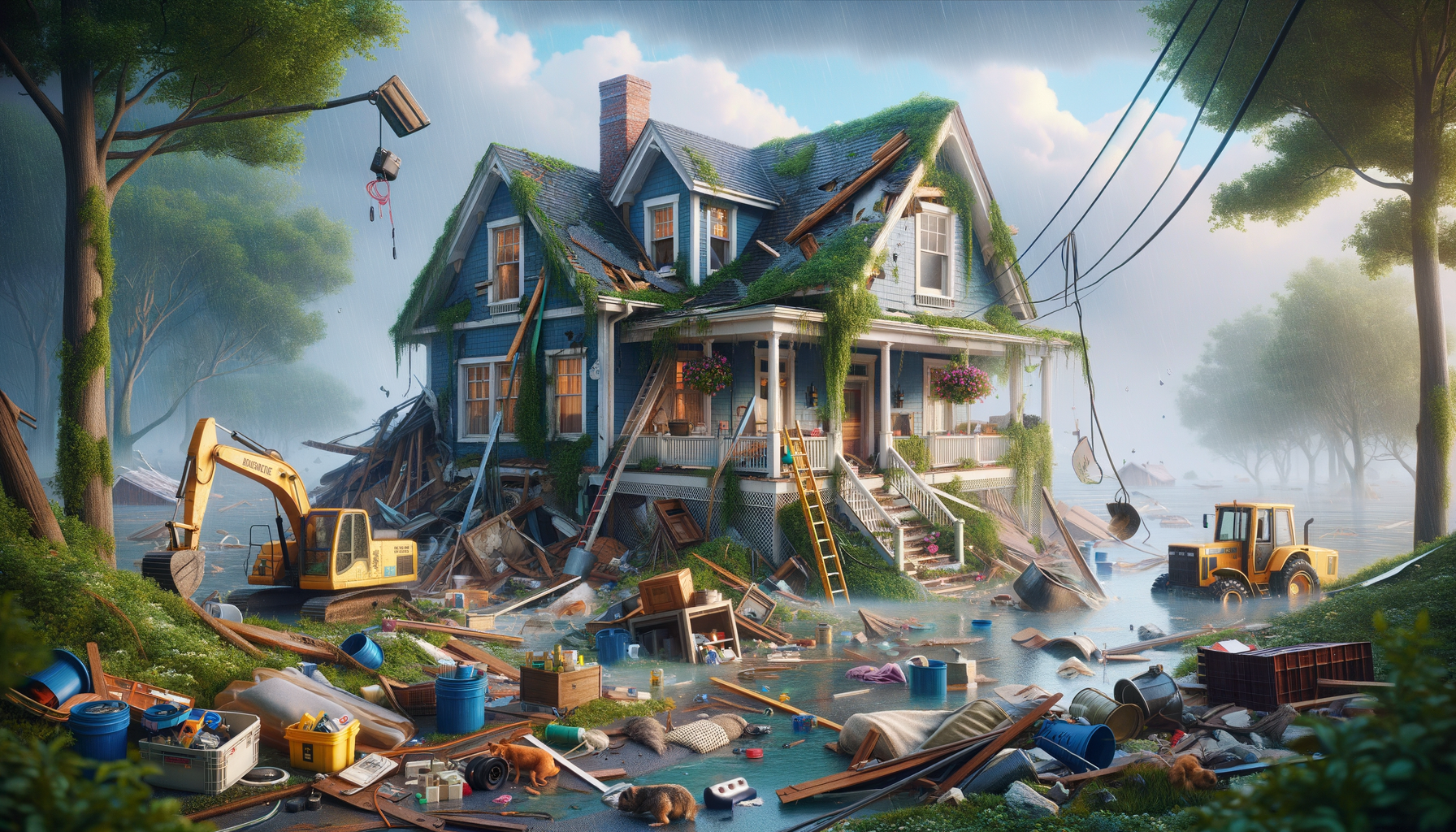 how to handle unexpected home maintenance after storm damage