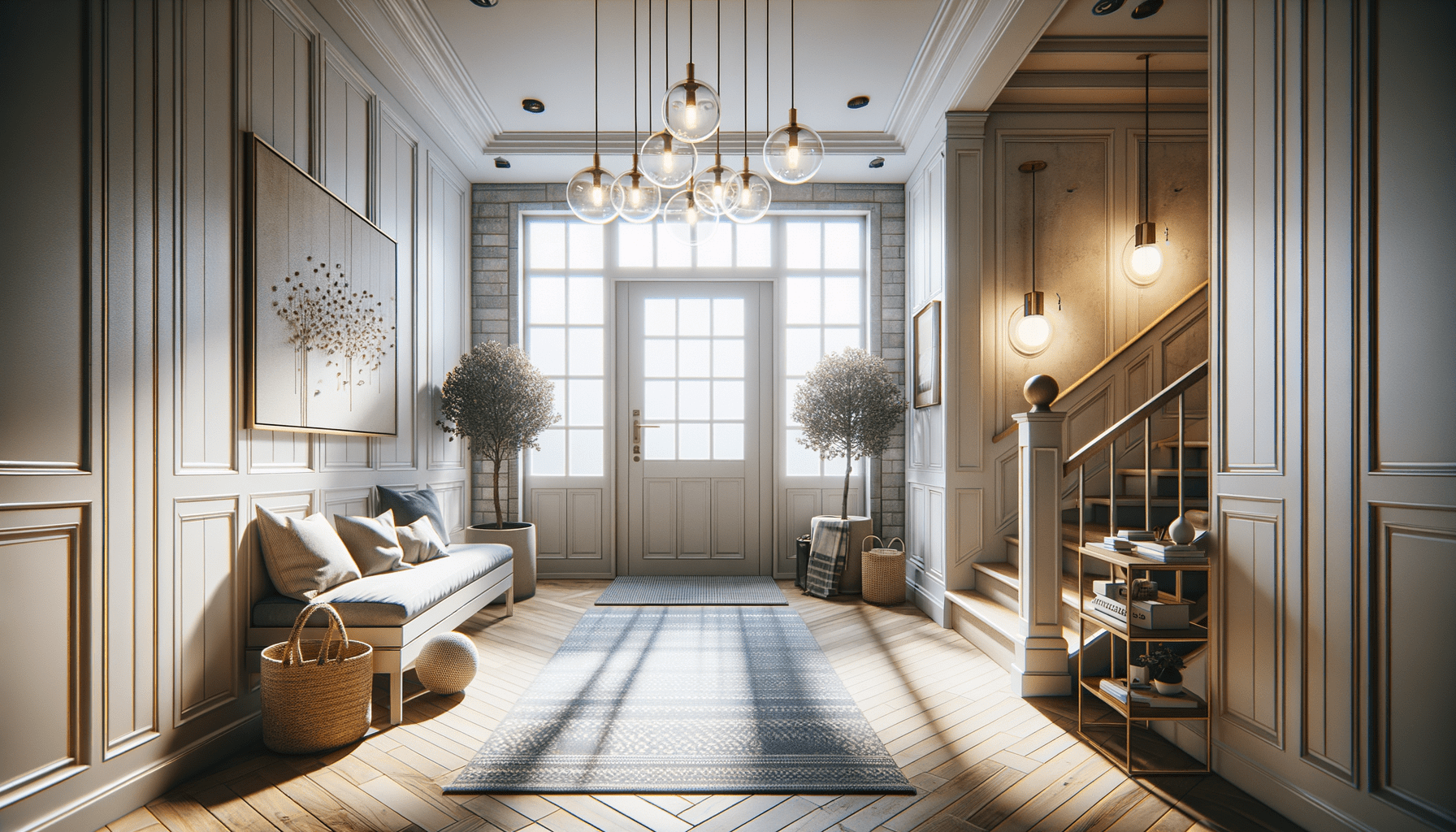 how to create a stress free entryway for busy families