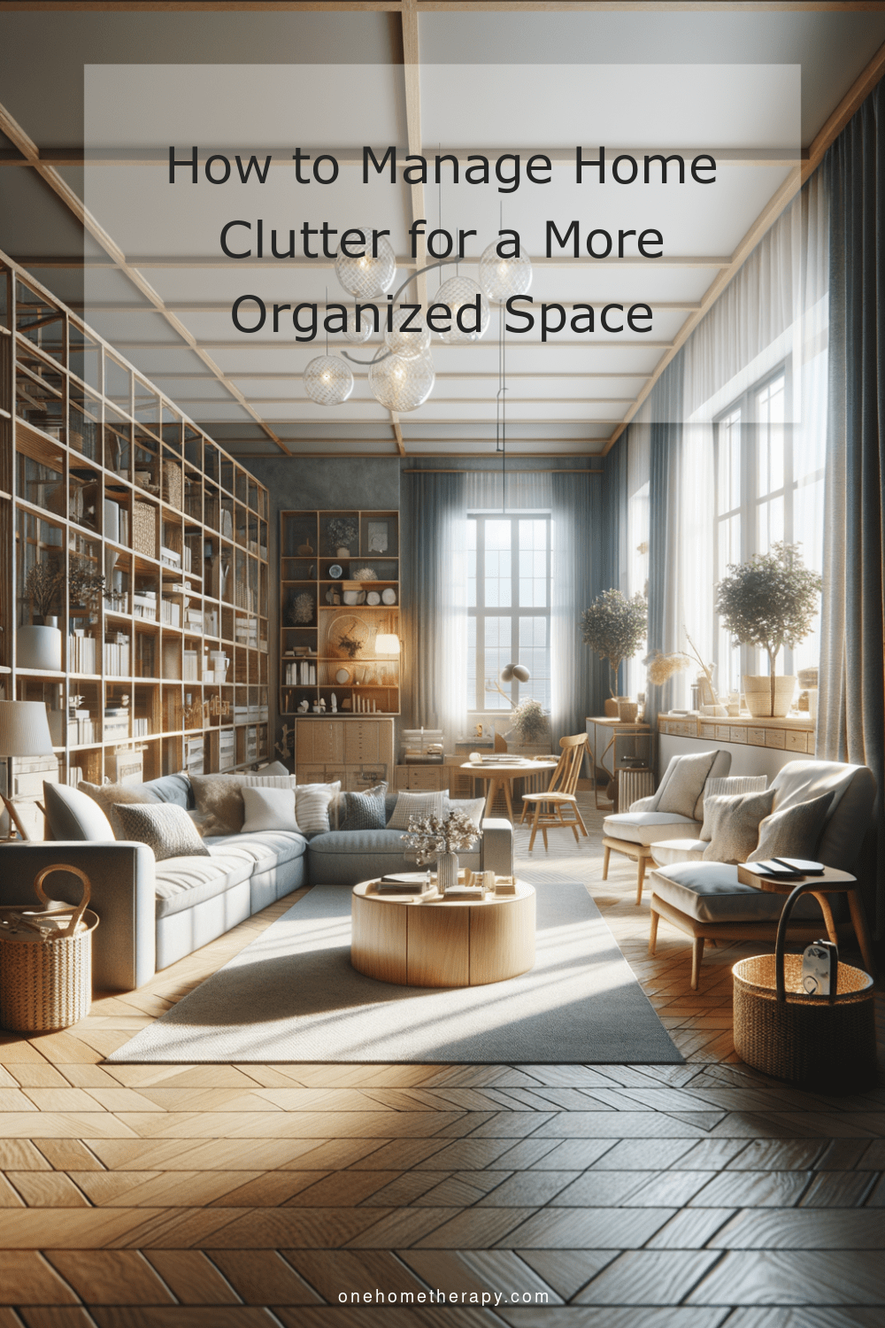 How to Manage Home Clutter for a More Organized Space 9 Featured Pin
