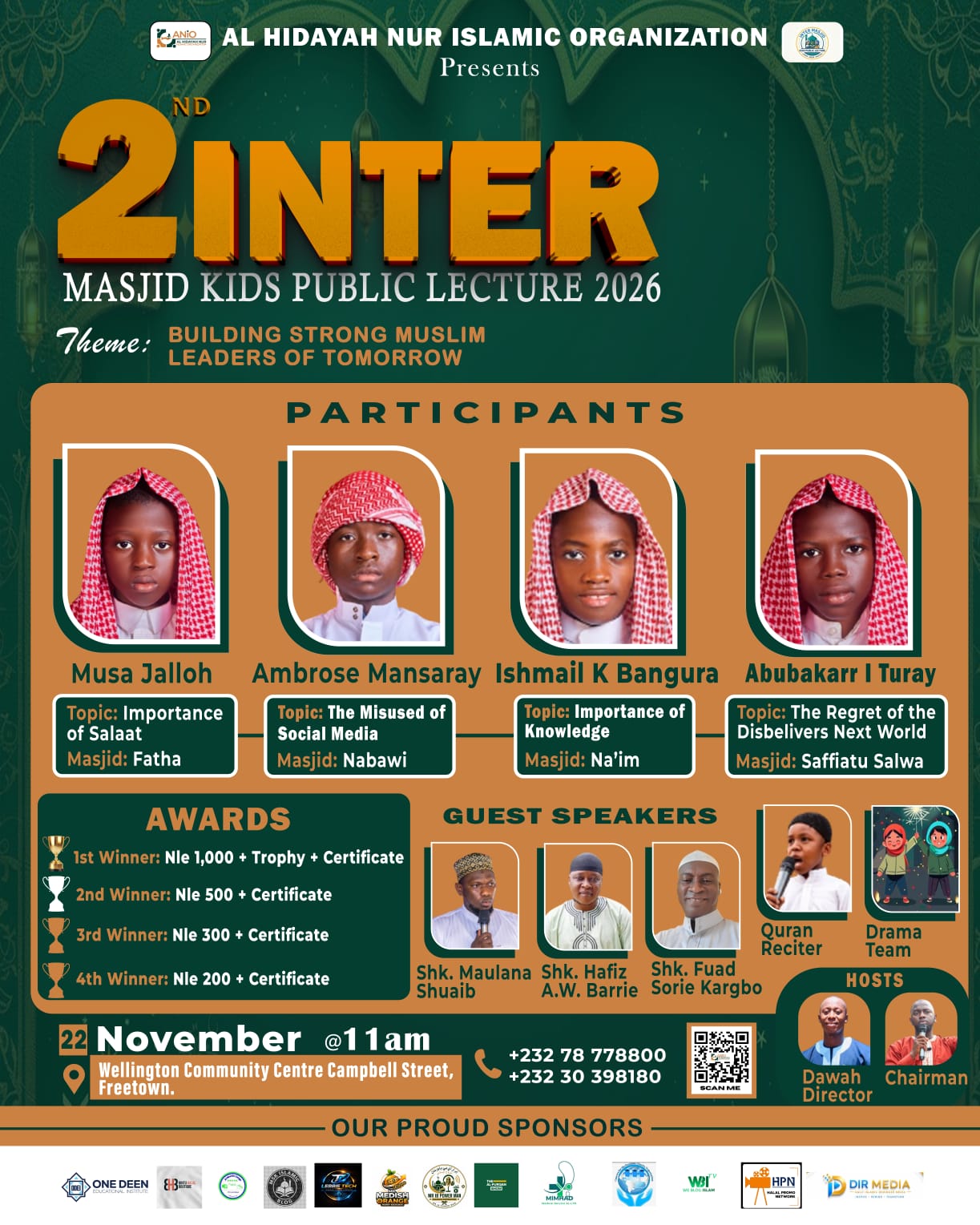 2ND INTER-MASJID KIDS PUBLIC LECTURE 2026