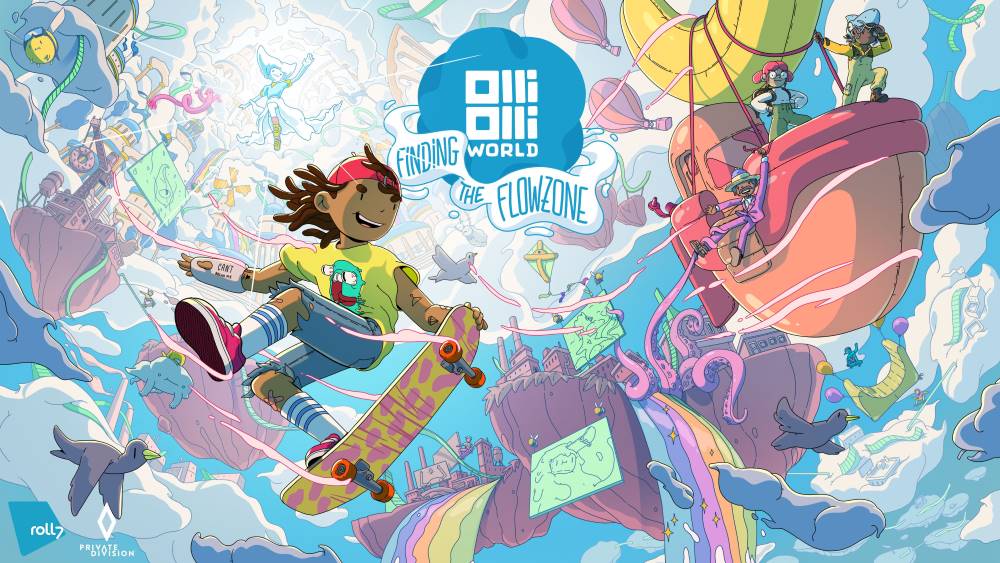 OlliOlli World Finding the Flowzone DLC Announced for November 2 One