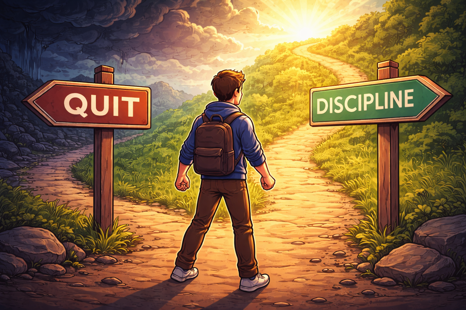 Self-discipline is one of many characteristics of successful people.