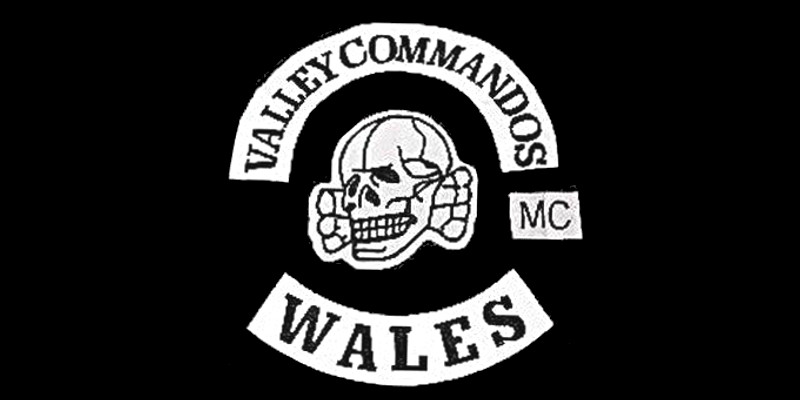 Valley Commandos MC patch logo