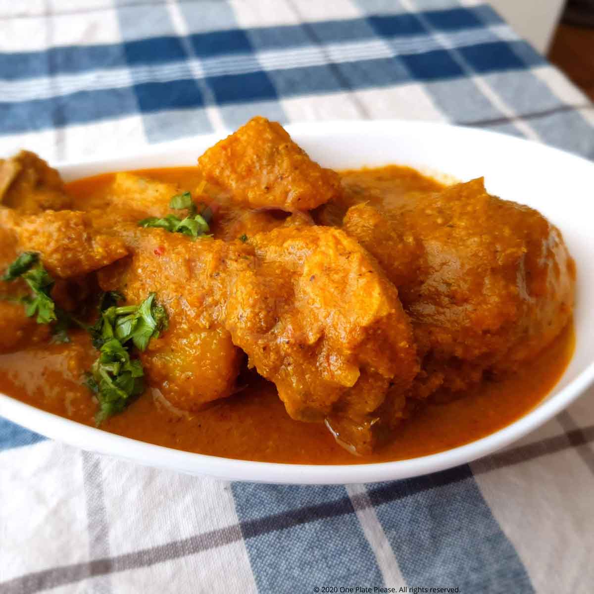 Chicken curry The Easy Way One Plate Please