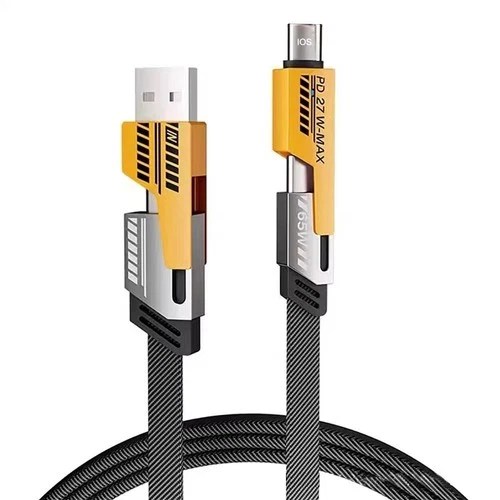 4-in-1 65W Fast-Charging Cable 1 m