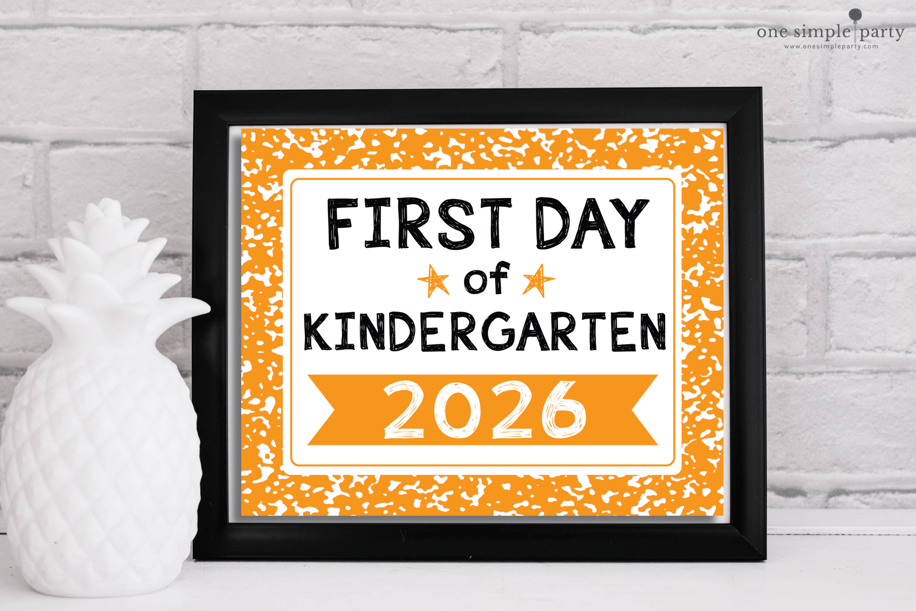 Free Printable First Day of School Signs – UPDATED for 2026