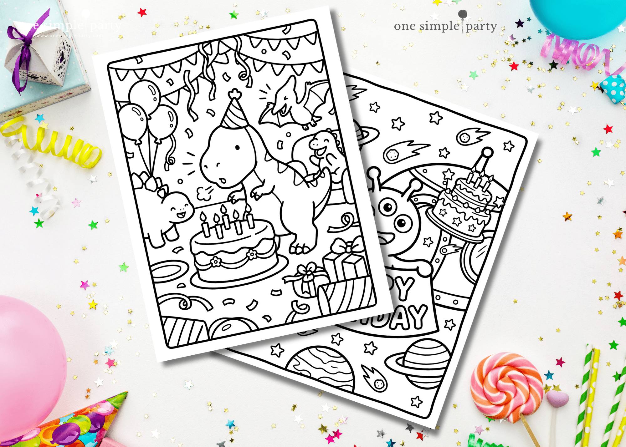 Free Printable Happy Birthday Coloring Pages