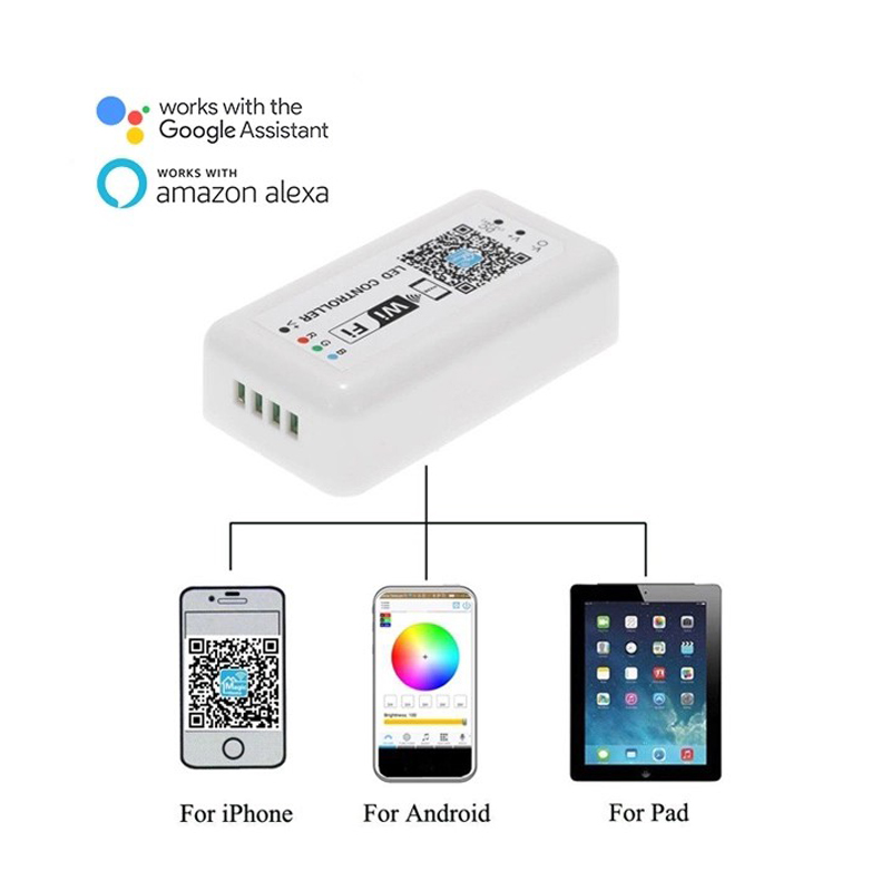 2021 rgb controller built in color changing modes with digital rgb