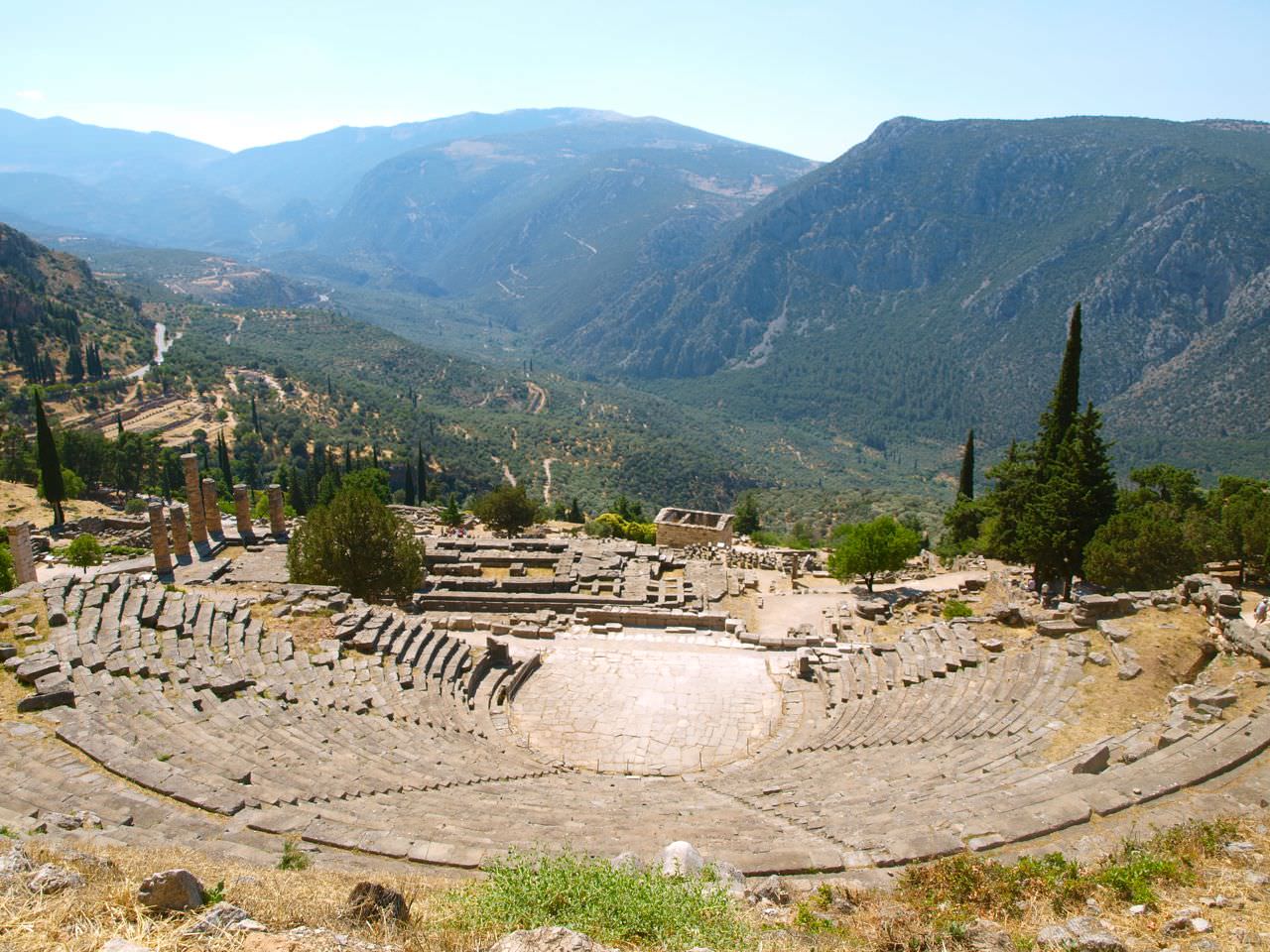 Rent a car and make your own way to delphi allowing you to choose how long you can stay to explore and where you stop en route. Delphi Greece Visiting The Greek Centre Of The World