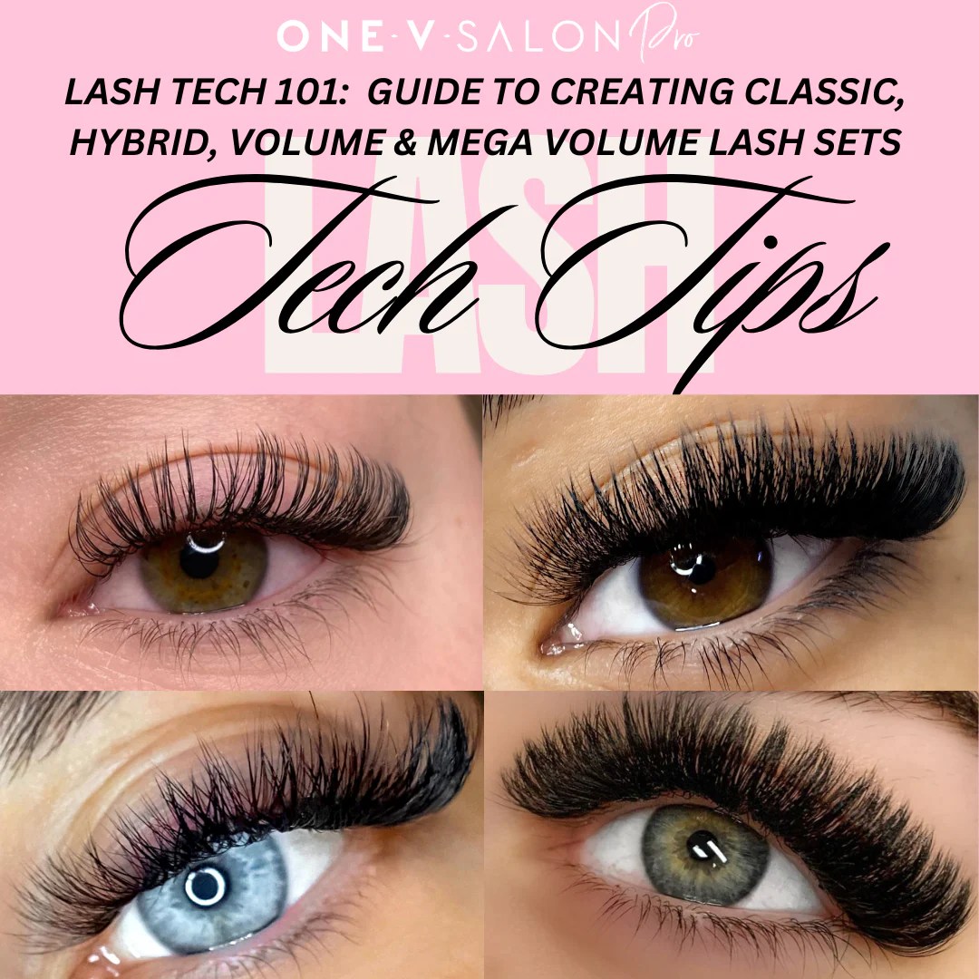 Lash Tech 101 Guide To Lash Extensions One V Salon Pro