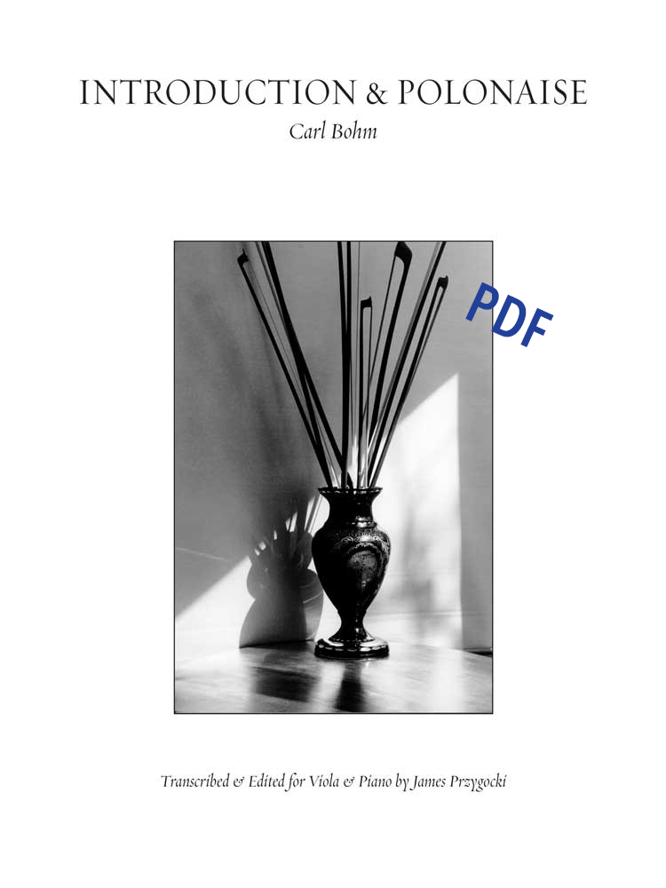 INTRODUCTION & POLONAISE <br><small><em>Bohm, Ed. Przygocki</em></small><br>PDF