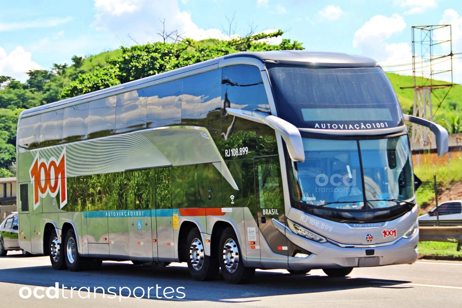 Auto Viação 1001 incorpora novos ônibus Marcopolo 0 km