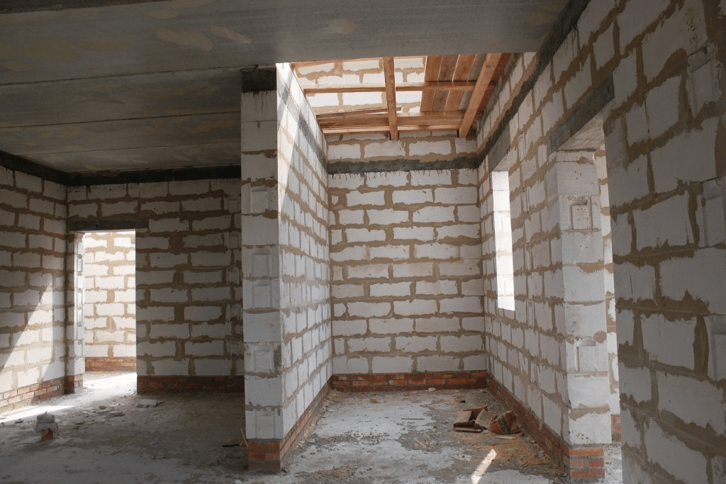 Фотография Строительство дома из газобетона