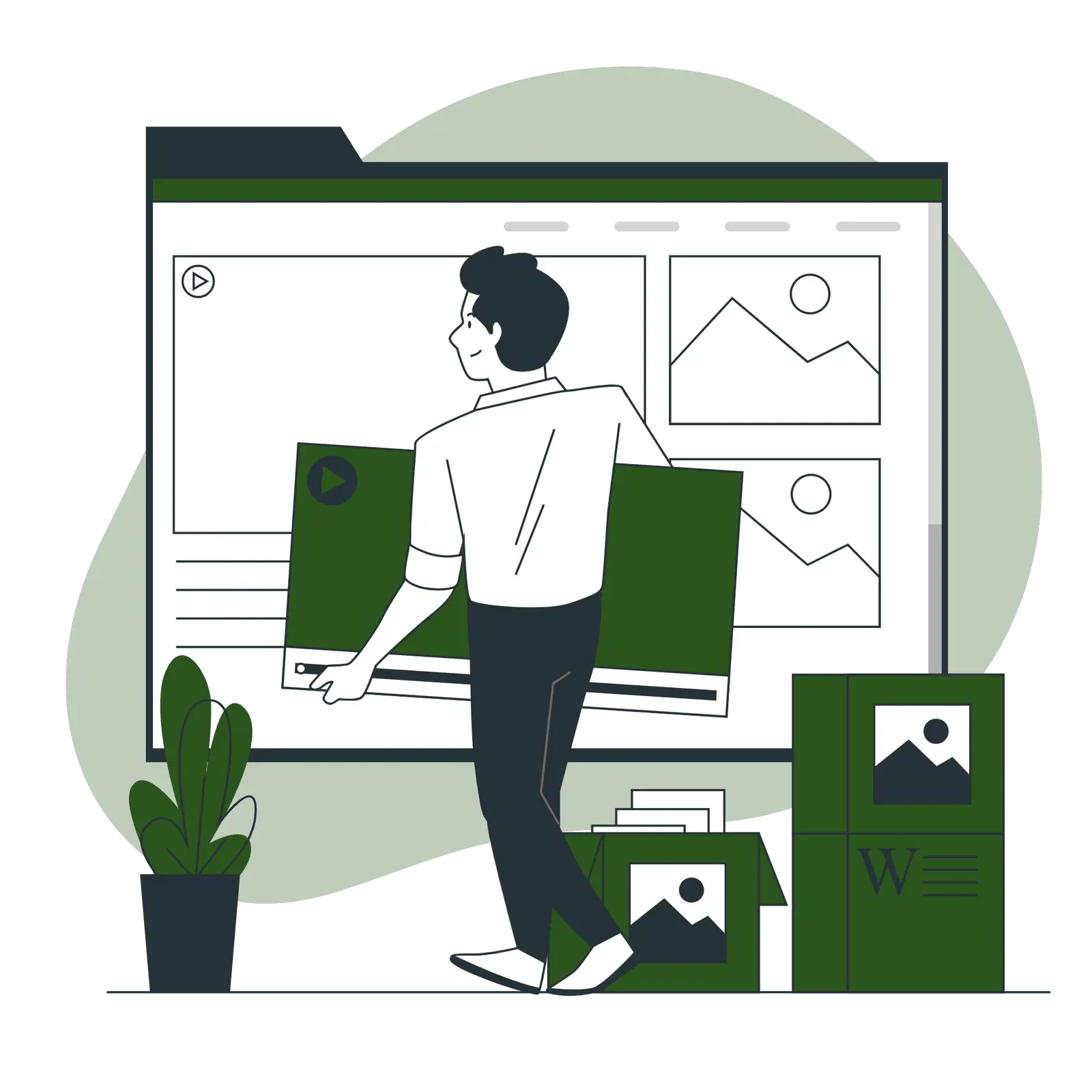 Digital product website template with preloaded products and automated delivery.
