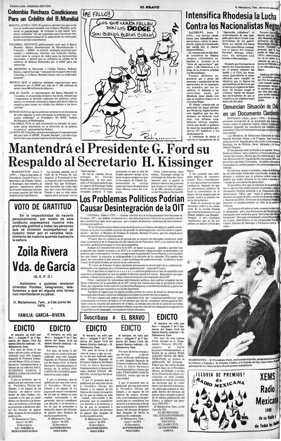 El Bravo | 06031976 - Flipbook by Periódico El Bravo | FlipHTML5