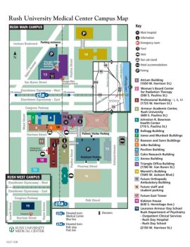 Rush University Medical Center Campus Map FlipHTML5 Shot 