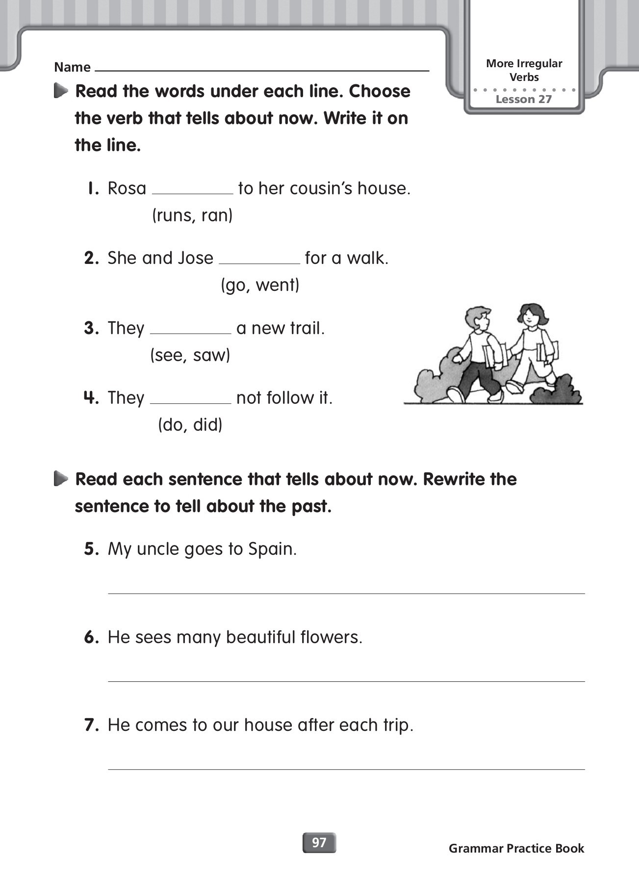 Wonders grade 2 na practice book (blm). G2g Grammar Practice Book Proper Nouns Lesson Practice Book Grade Pubhtml5