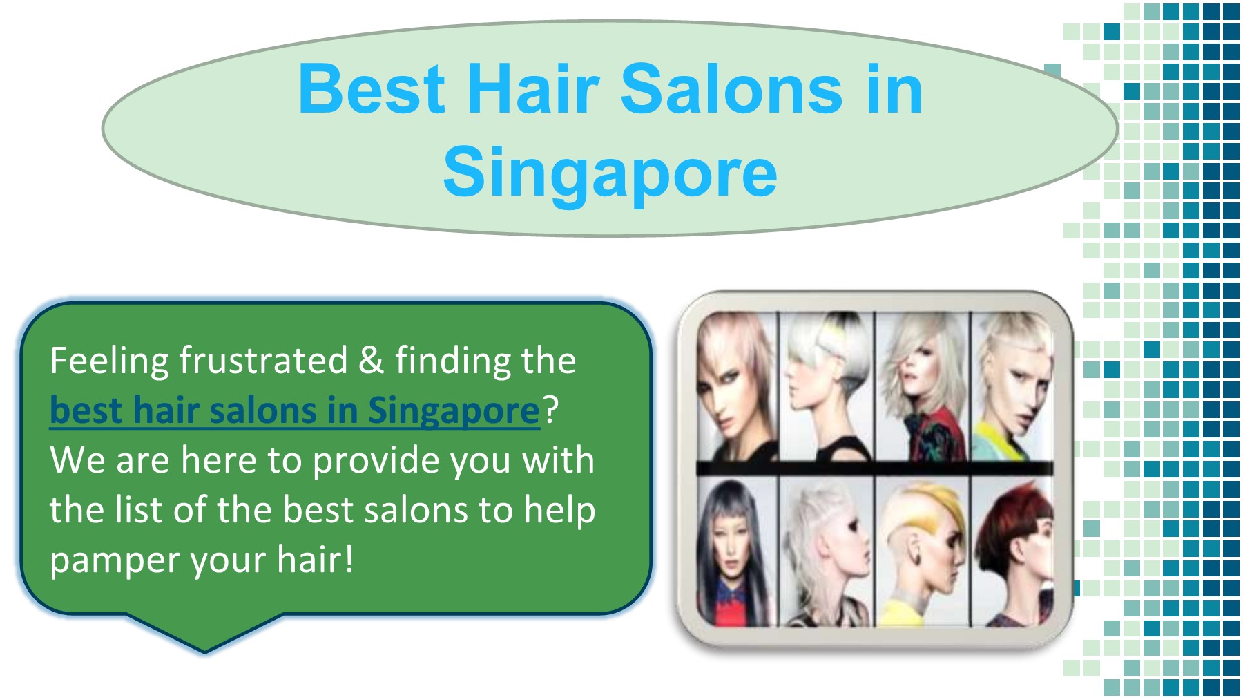 Best hair salons in singapore