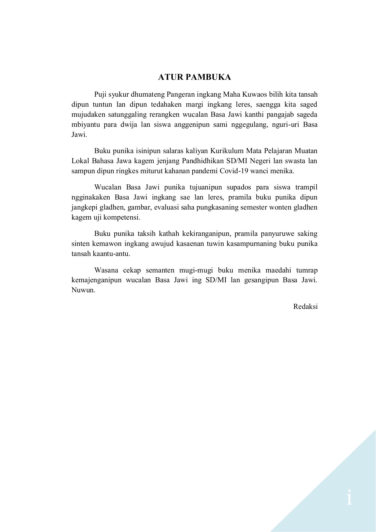 Kapustakan wiwit layer 3 0 50 100 tembang macapat gambuh tumrap siswa kelas iv sekolah dasar 4. Modul Basa Jawa Kelas Iii Semester Genap