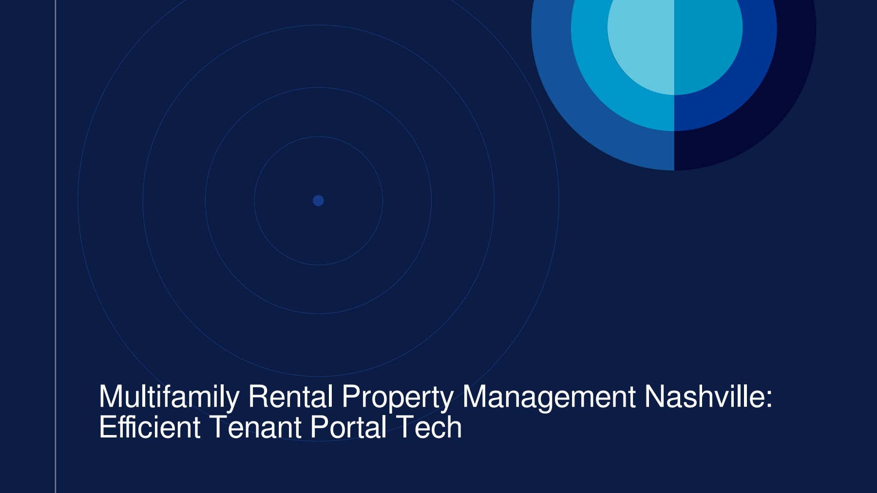Multifamily rental property management nashville: efficient tenant portal tech