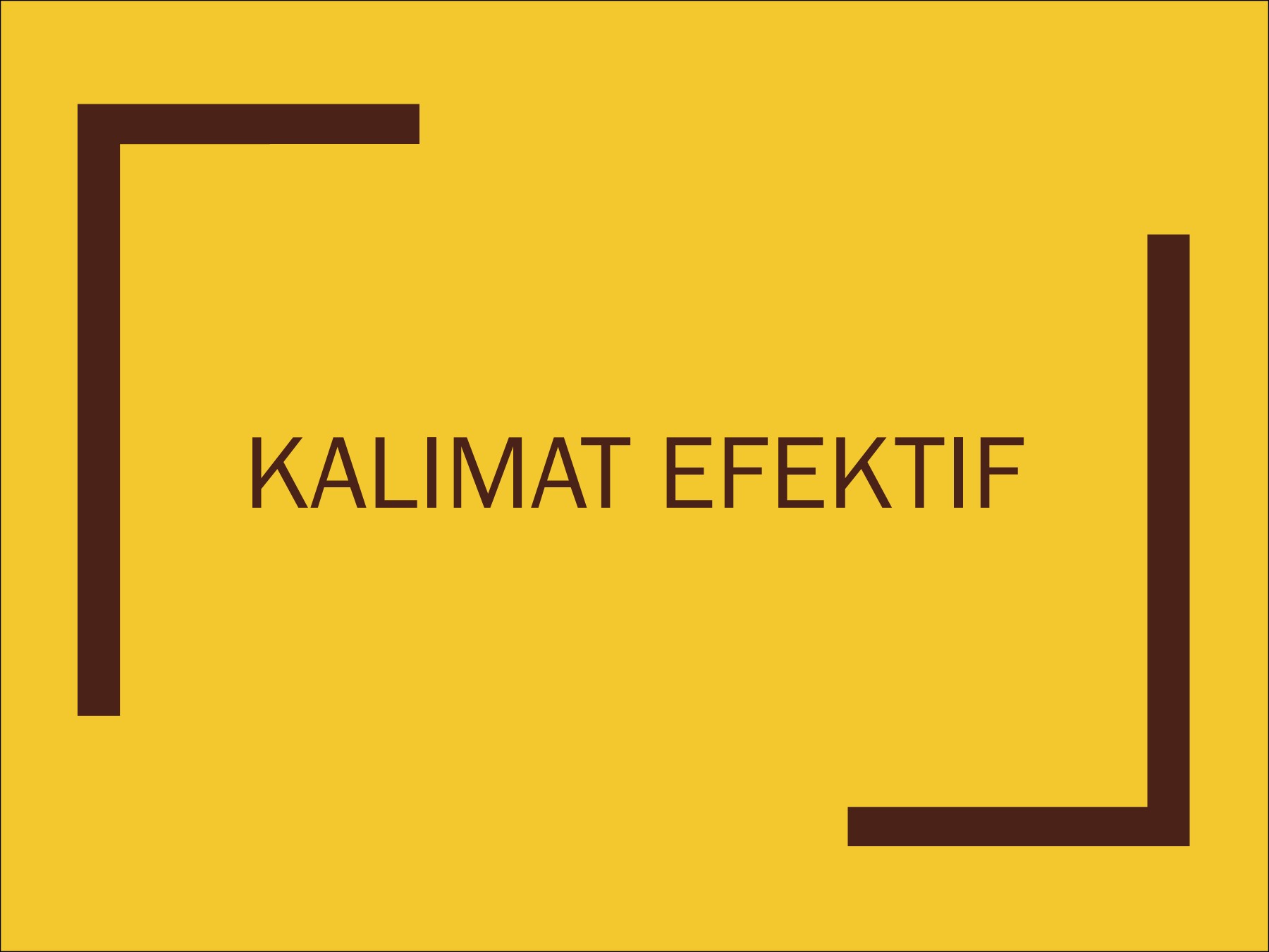 Kalimat efektif