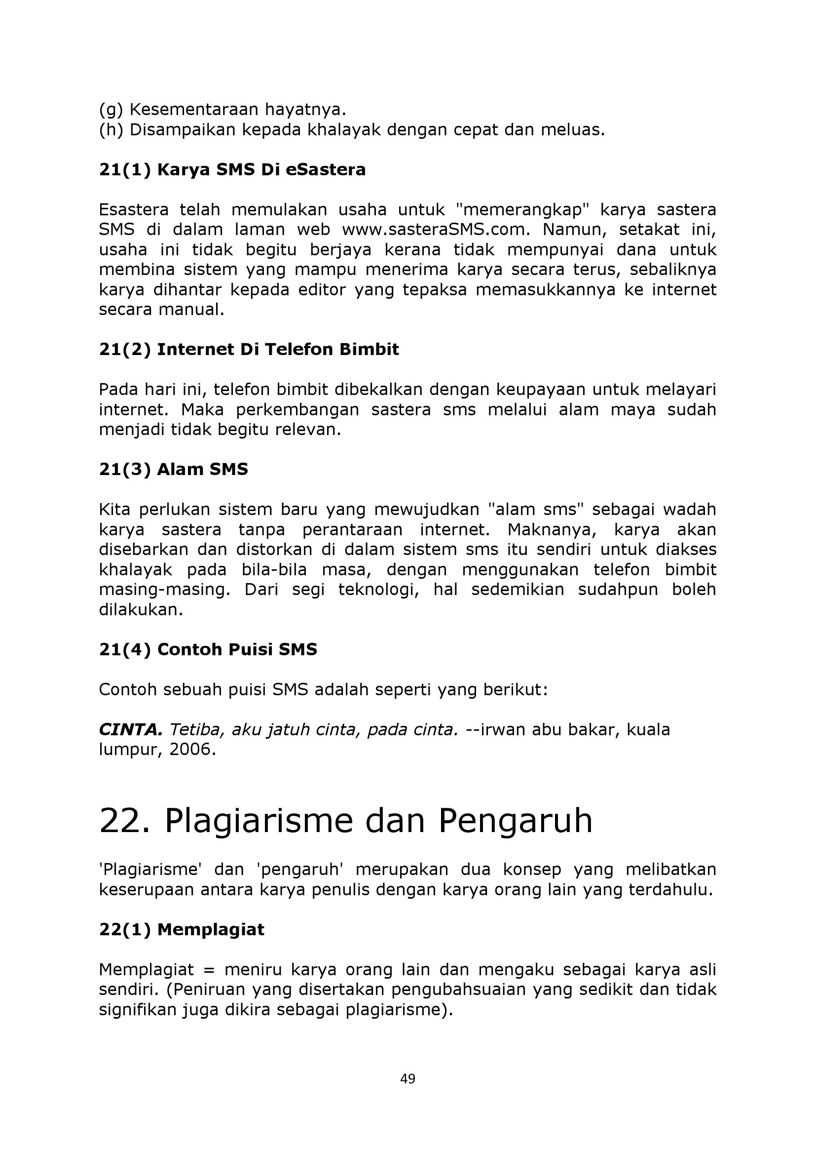 Turut memberikan sokongan kepada firdaus dengan menunggu ketibaan firdaus di pantai morib. Kursus Kepenyairan E Sastera Membalik Buku Halaman 51 100 Pubhtml5