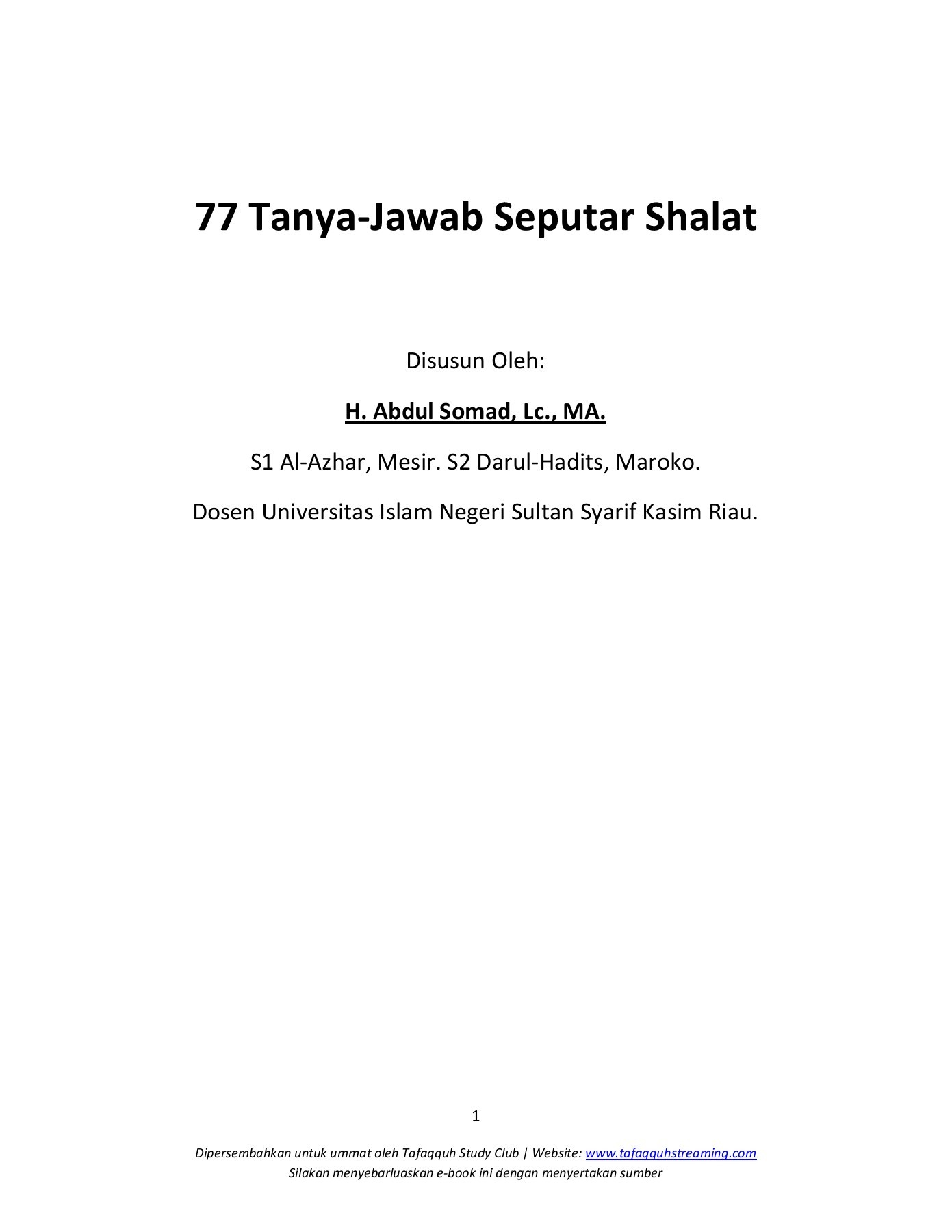 Apakah penjara bisa membebaskan utang? 77 Tanya Jawab Shalat Muhammad Kholil Aziz Ashari Pdf Online Pubhtml5