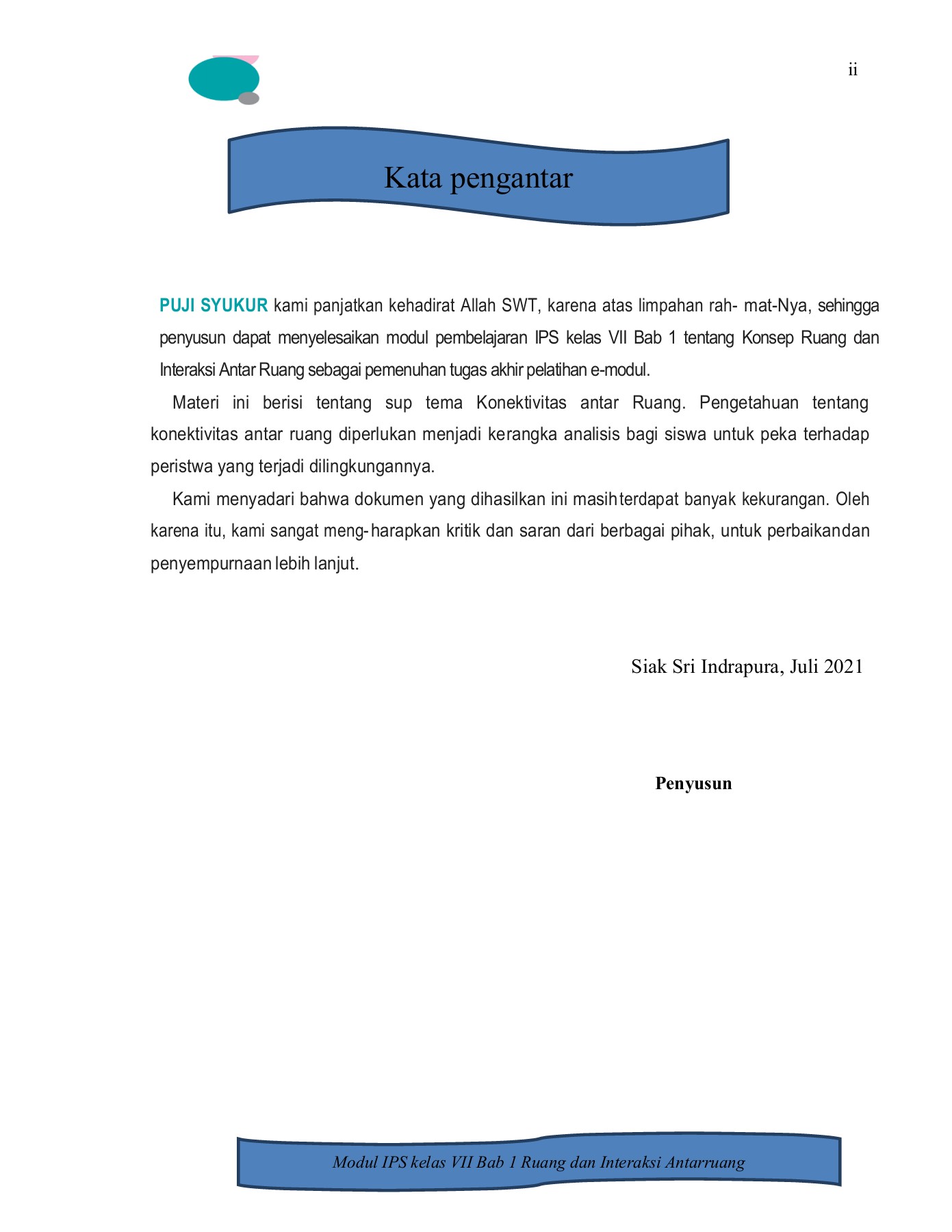 Dari dua contoh di atas dapat dapat disimpulkan : Modul Ips Kelas Vii Semester 1 Bab 1 Unduh Buku 1 50 Halaman Pubhtml5