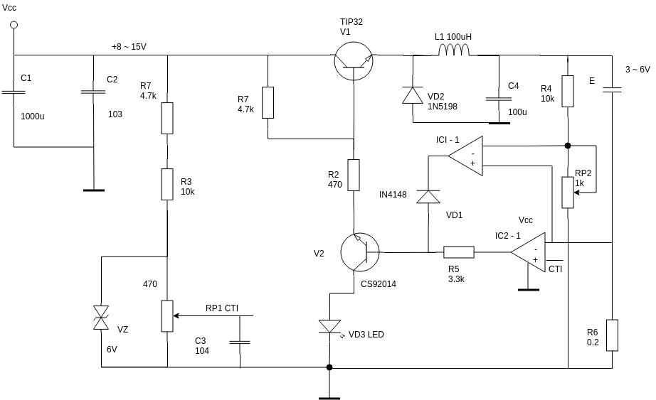 Mobile Phone Battery Charging Circuit Diagram Template