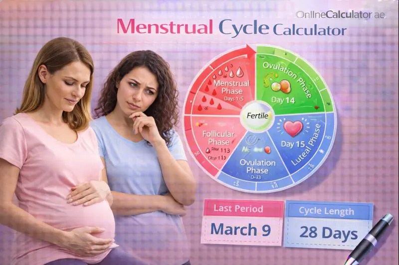 Menstrual Cycle Calculator Track Your Period Accurately 2026 Menstrual Cycle