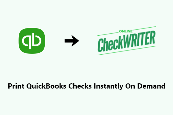 quickbooks check print yourself online on any printer