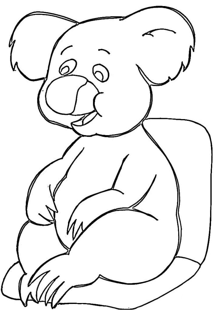 top 40 printable koala coloring pages online coloring pages