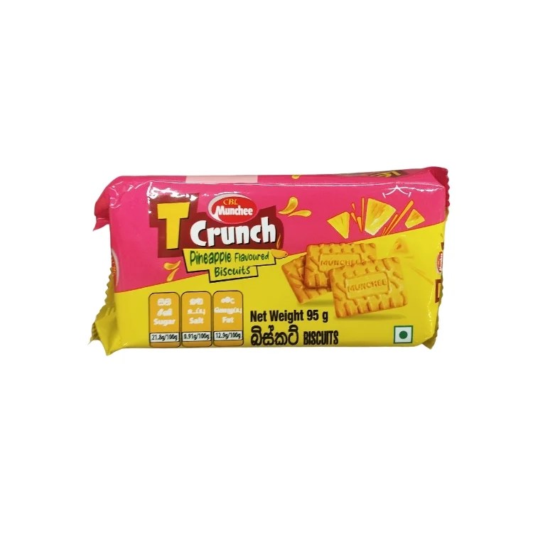 Tcrunch Pineapple Biscuts 95g