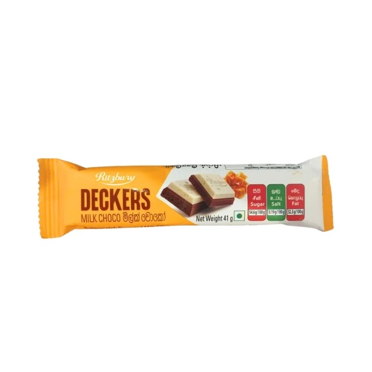Deckers  milk choco  caramel  41g