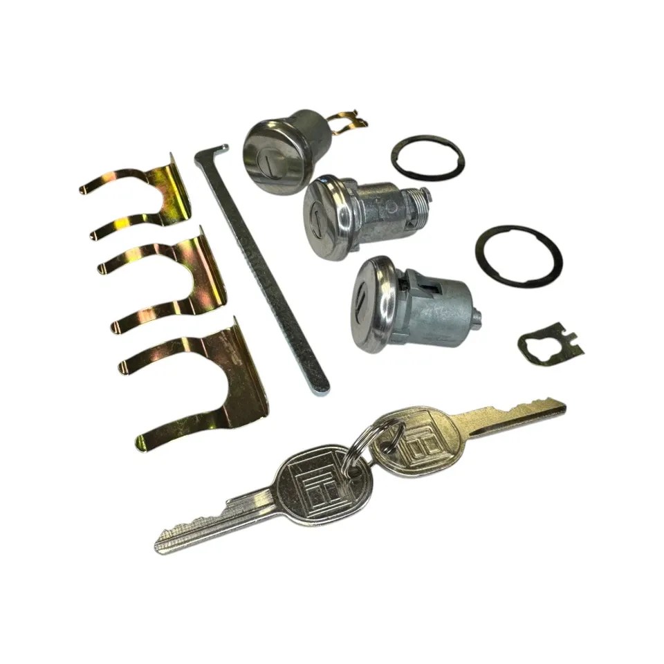 RS-GMSET8 – Door & Trunk Lock Set For Chevrolet With 2 Keys – Replace 608307 + 605335 By Ri-Key
