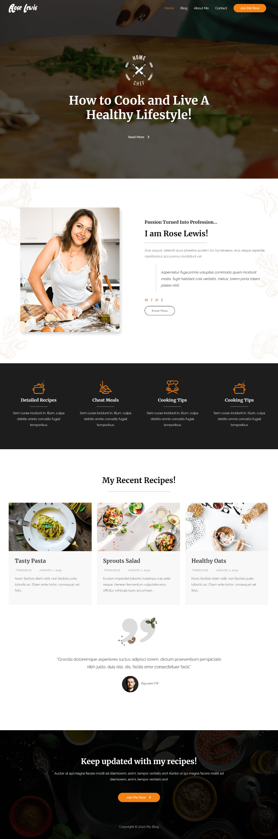 You can set it with the site icon . How To Start a Food Blog (and make money with it)