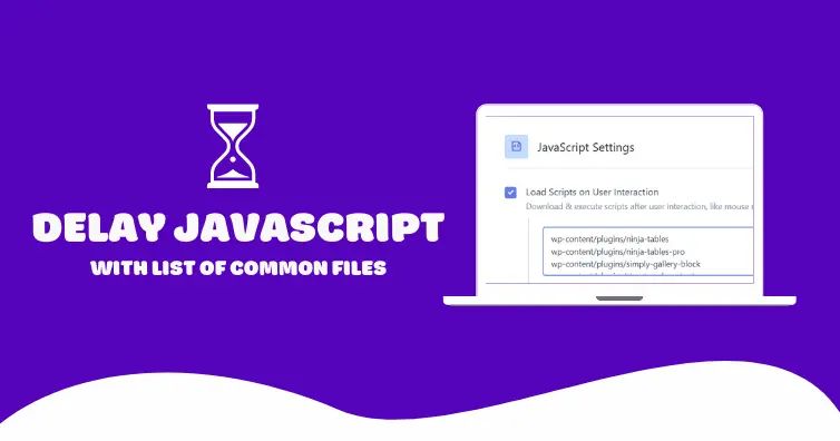 Improve Page Speed With Delayed Javascript Files - Artistic Minimal Texture - Full HD