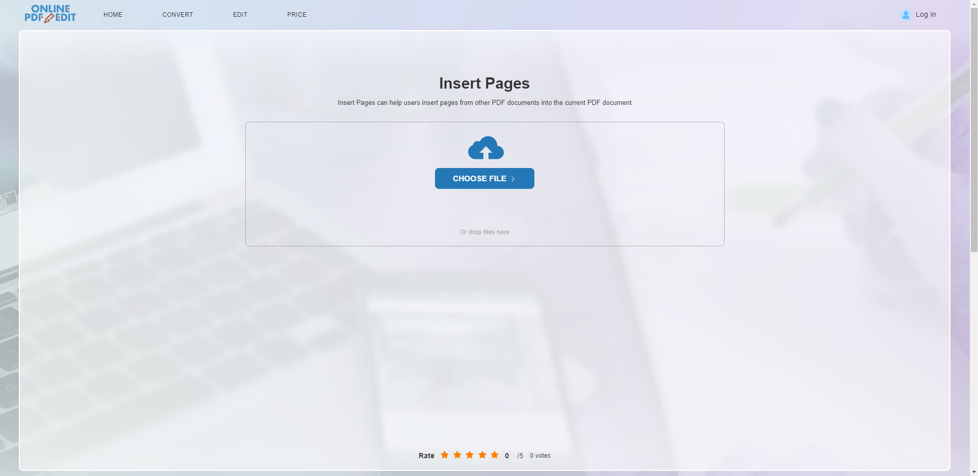 Add Pages To PDF Files - Free PDF Editor - OnlinePdfEdit