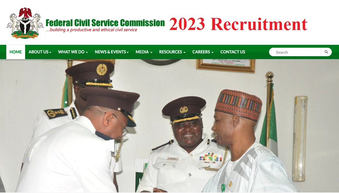 Federation Civil Service Commission Recruitment 2023