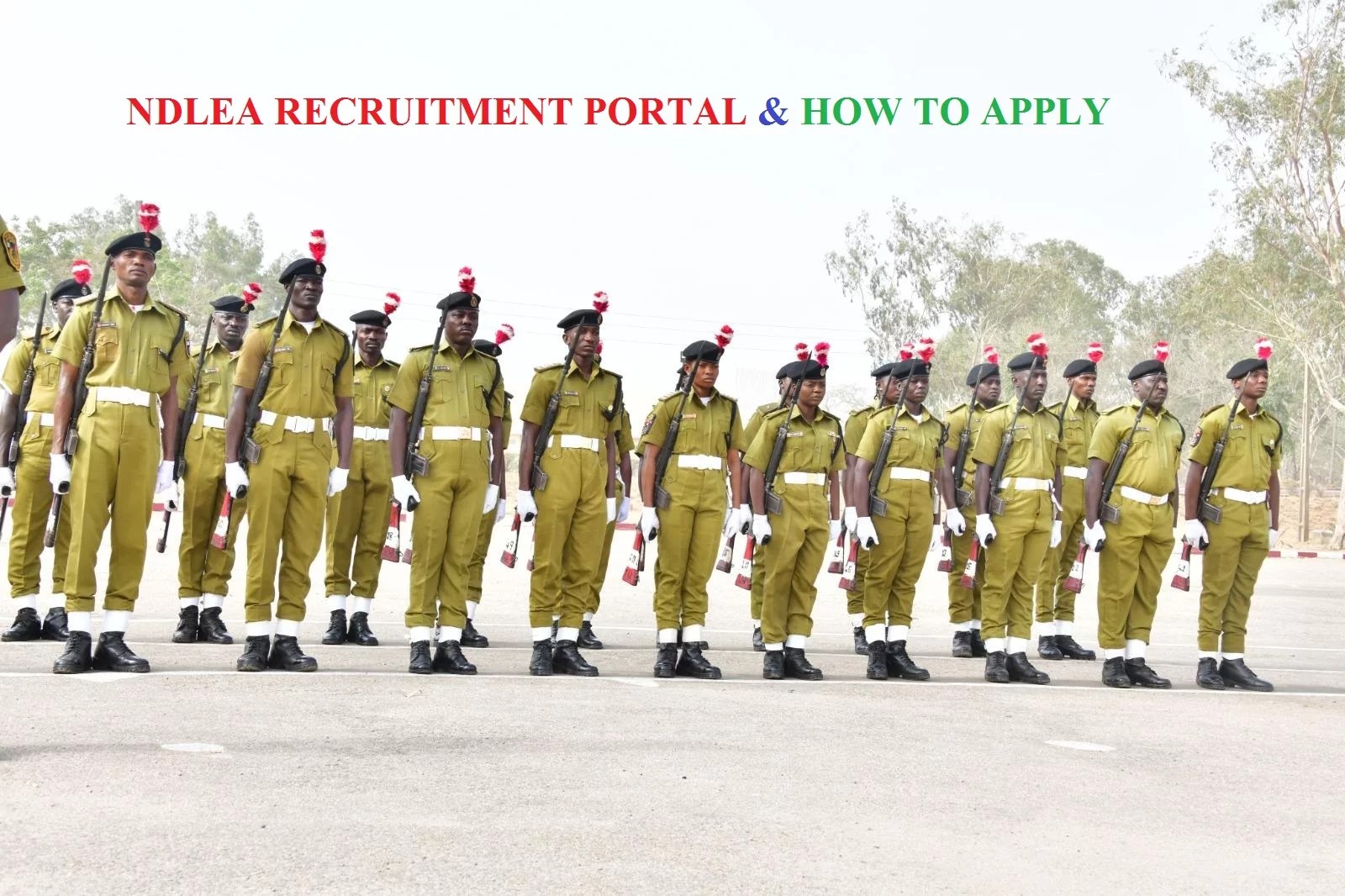 NDLEA 2023/2024 recruitment Closing Date