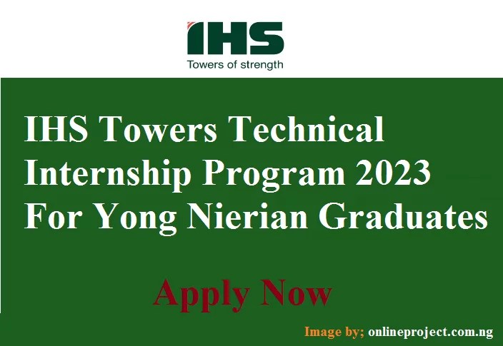 IHS Towers 2023 Technical Internship Program