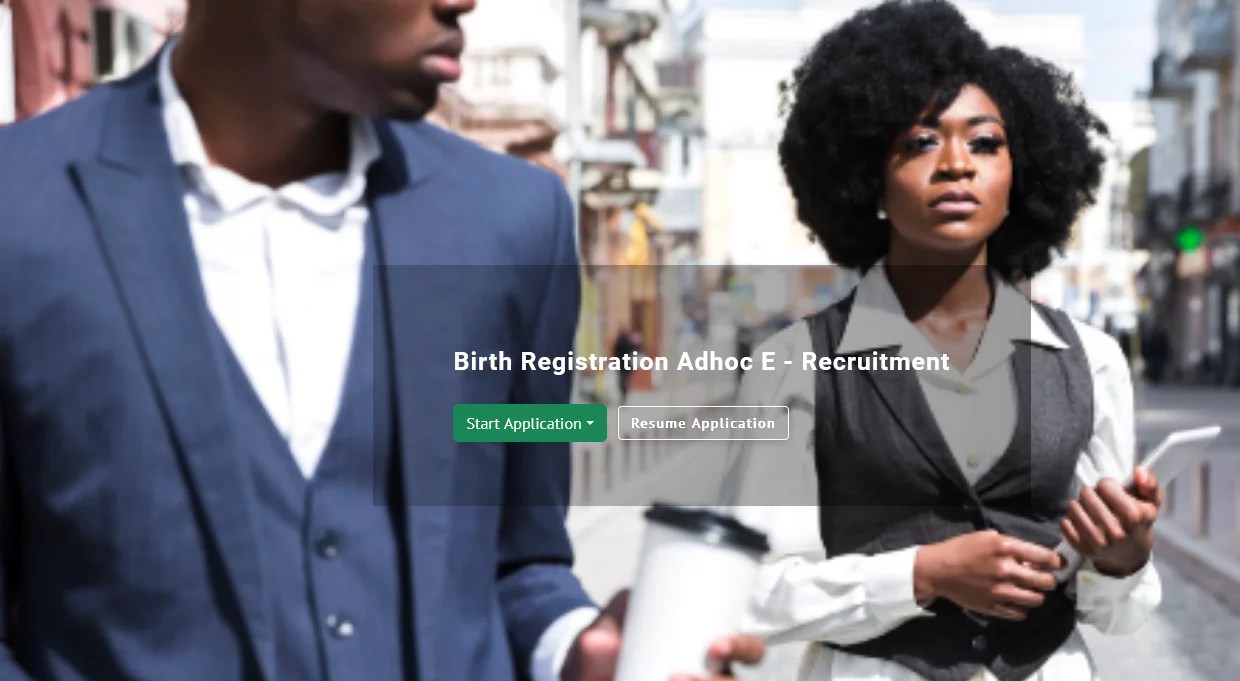 NPC Birth Registration Recruitment 2023