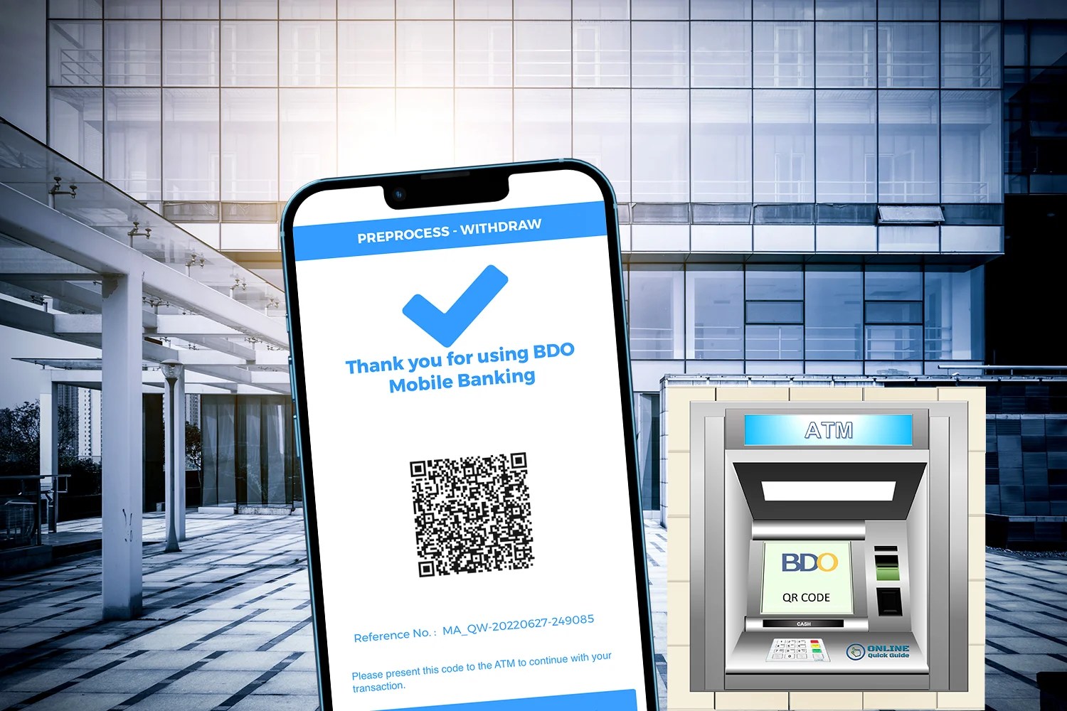 BDO QR Code Withdrawal: Withdraw cash without your ATM card | Online Quick  Guide