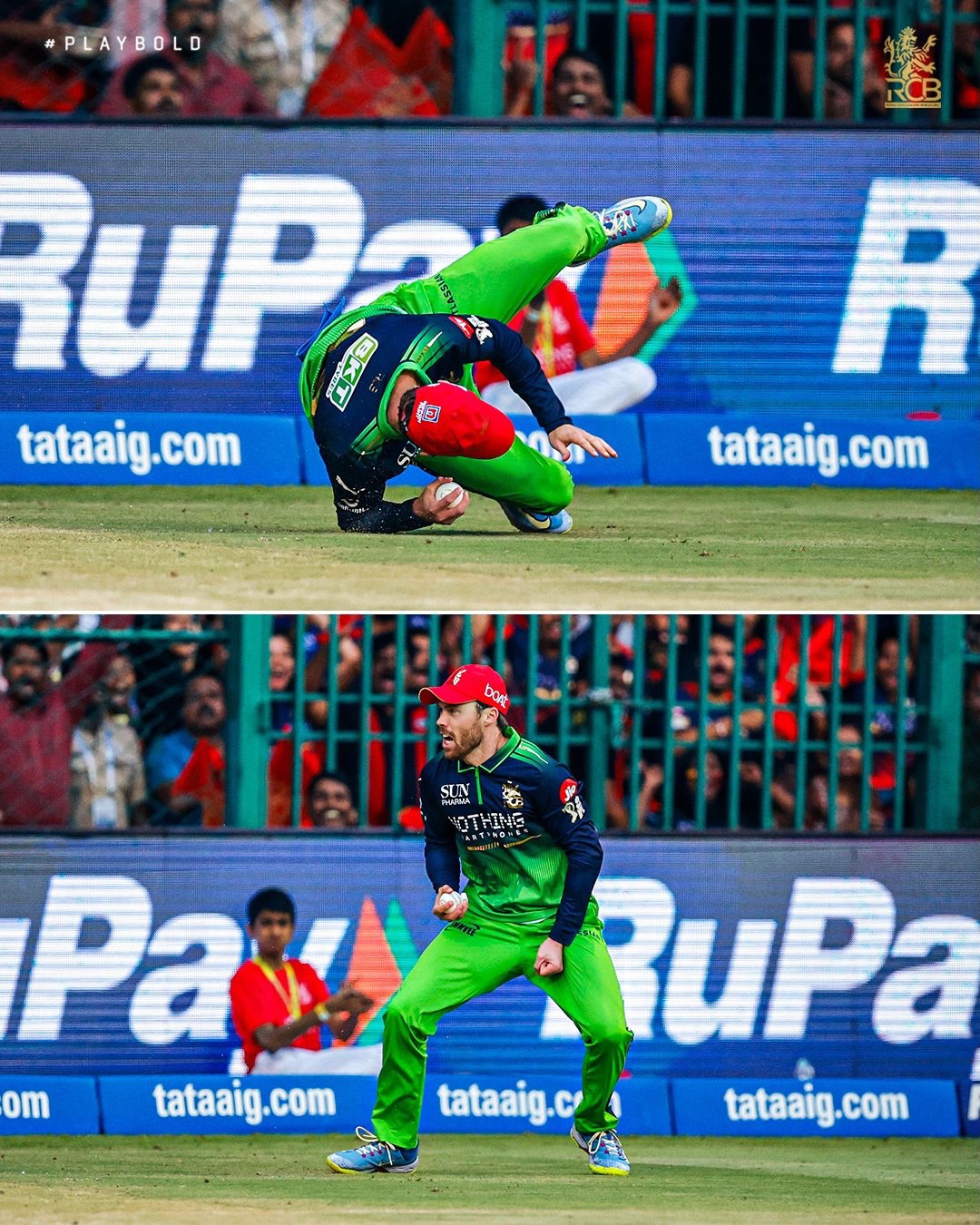 Greaest RCB batter kohli: phoot from RCB wall  