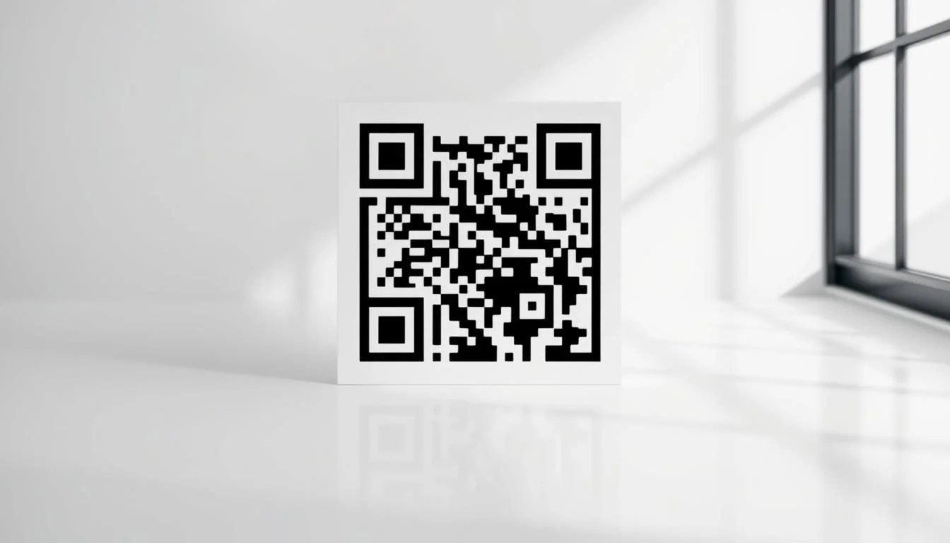 A dynamic QR code generation example against a clean, minimalist backdrop. Sleek, modern design elements in the foreground, with a subtle grid pattern in the background to evoke a sense of technical precision. Soft, neutral lighting casts gentle shadows, highlighting the simplicity and functionality of the QR code display. The composition emphasizes the versatility and user-friendliness of the URL shortener, conveying a professional, streamlined aesthetic aligned with the article's subject matter.